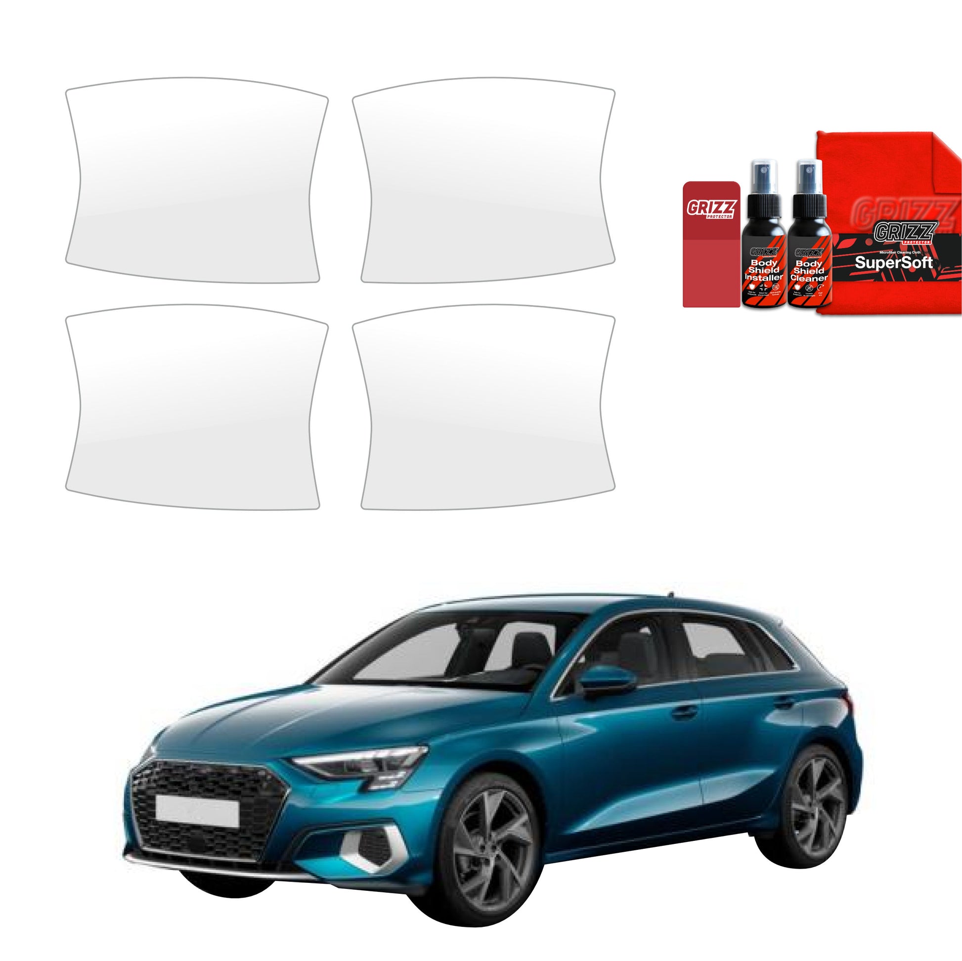 Protective film for exterior car parts – shields against scratches, chips, and scuffs