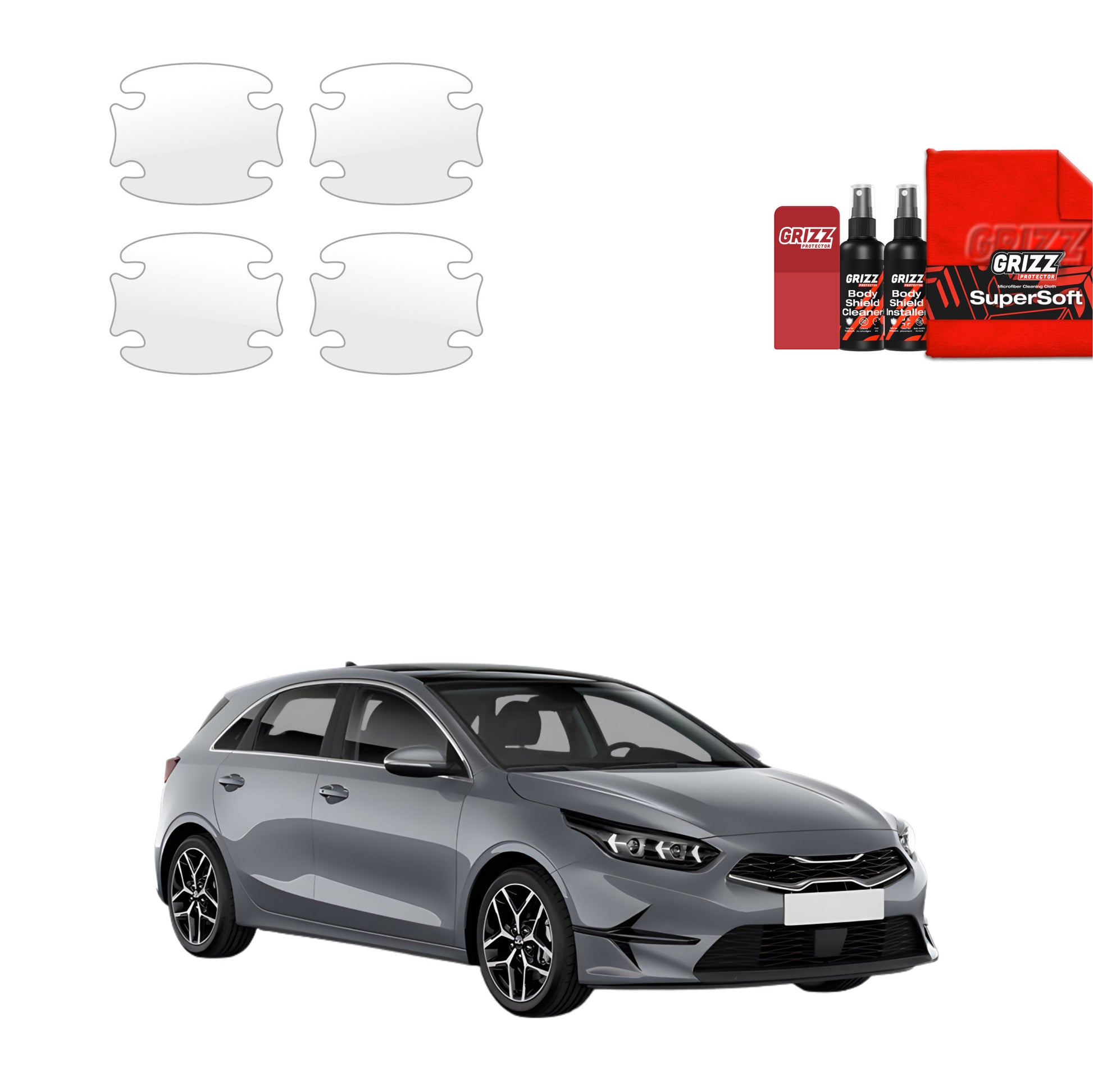 Protective film for exterior car parts – shields against scratches, chips, and scuffs