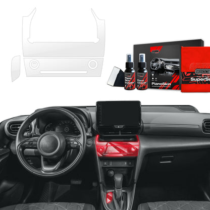 Scratch-resistant film for automotive interior elements