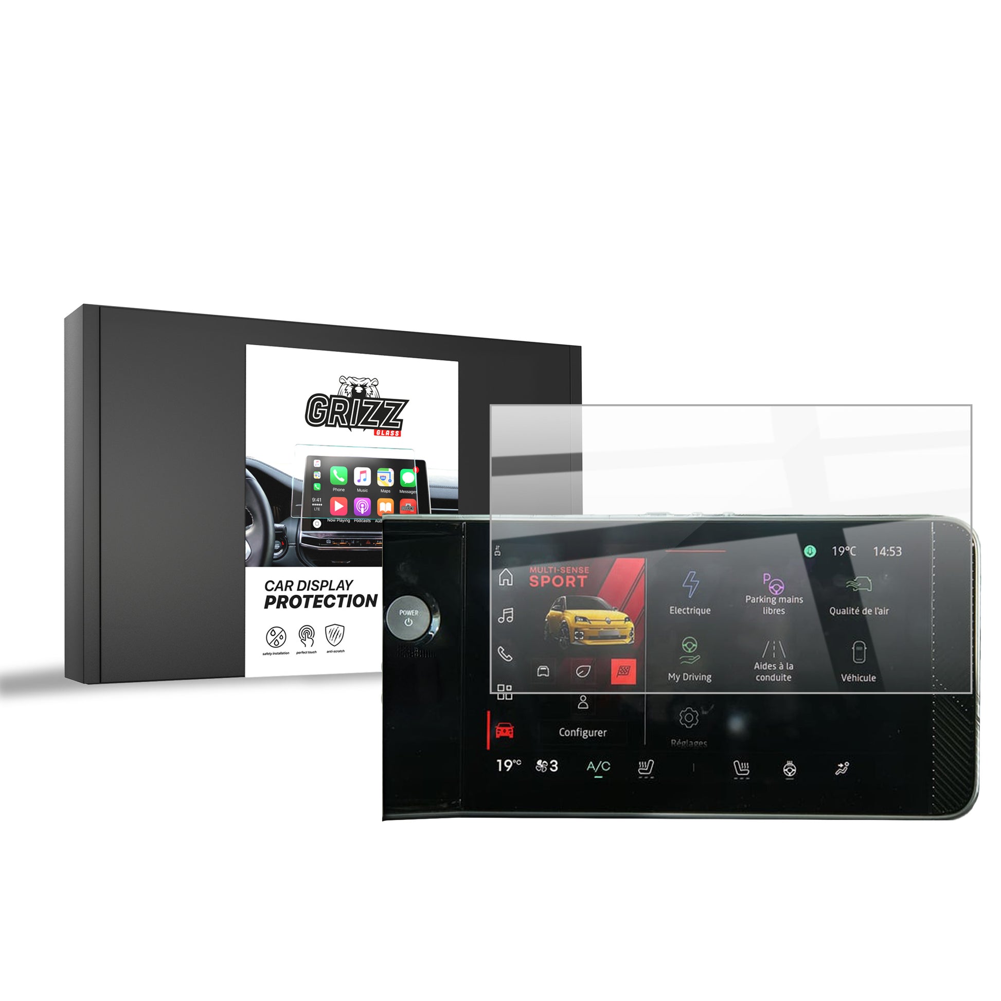 Protective film for car touchscreen display – anti-scratch and transparent