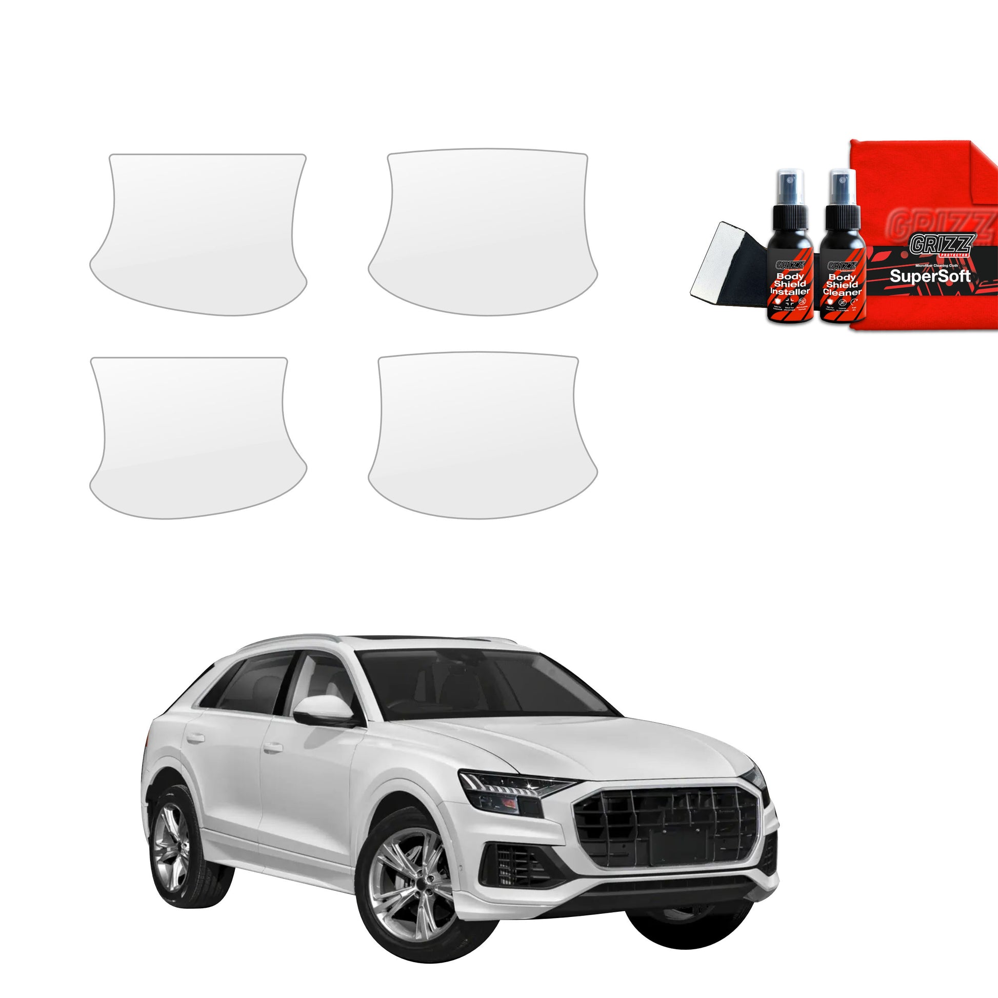 Protective film for exterior car parts – shields against scratches, chips, and scuffs