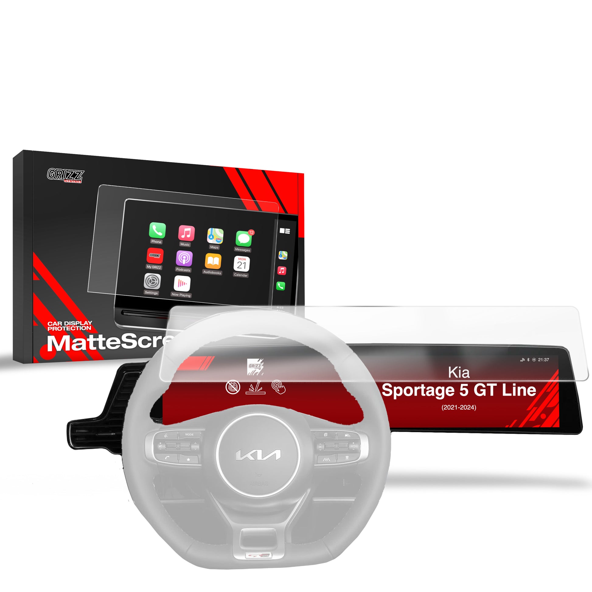Anti-fingerprint screen protector for car touchscreen – scratch-resistant and easy to apply