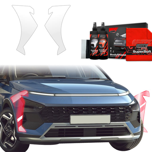 Protective film for exterior car parts – shields against scratches, chips, and scuffs