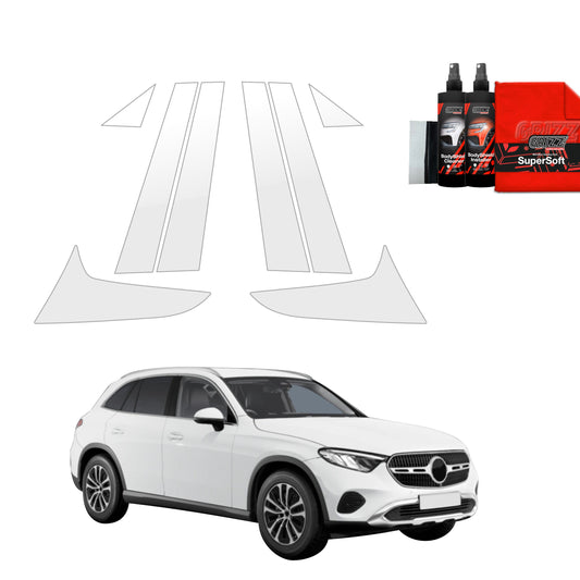 Protective film for exterior car parts – shields against scratches, chips, and scuffs