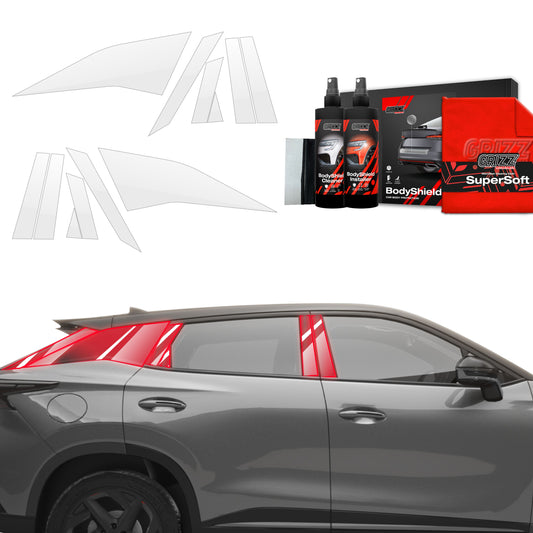 Protective film for exterior car parts – shields against scratches, chips, and scuffs