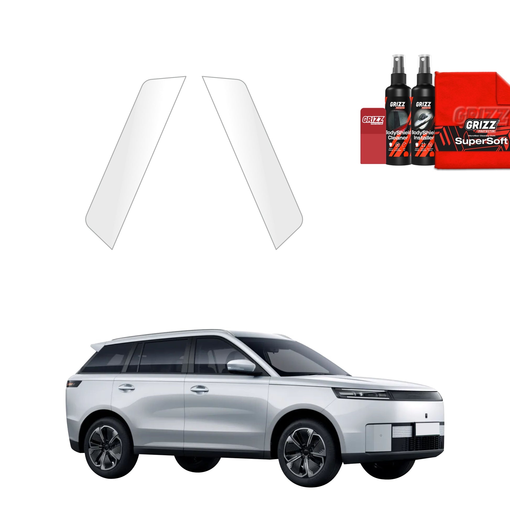 Protective film for exterior car parts – shields against scratches, chips, and scuffs