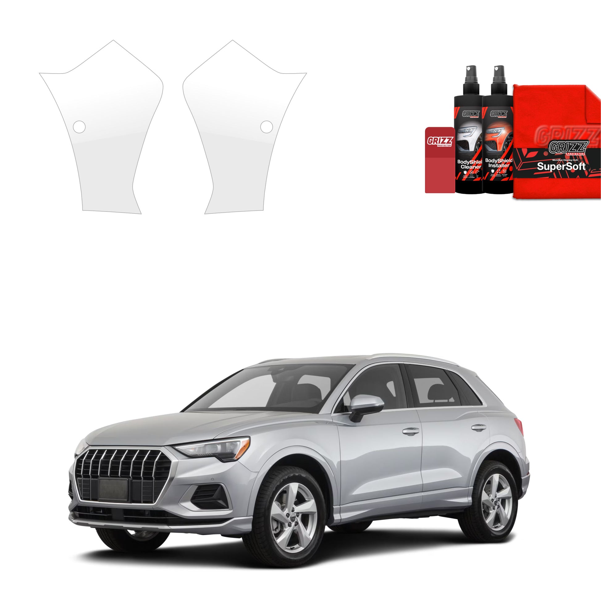 Protective film for exterior car parts – shields against scratches, chips, and scuffs