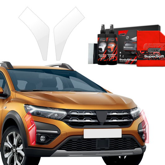 Protective film for exterior car parts – shields against scratches, chips, and scuffs