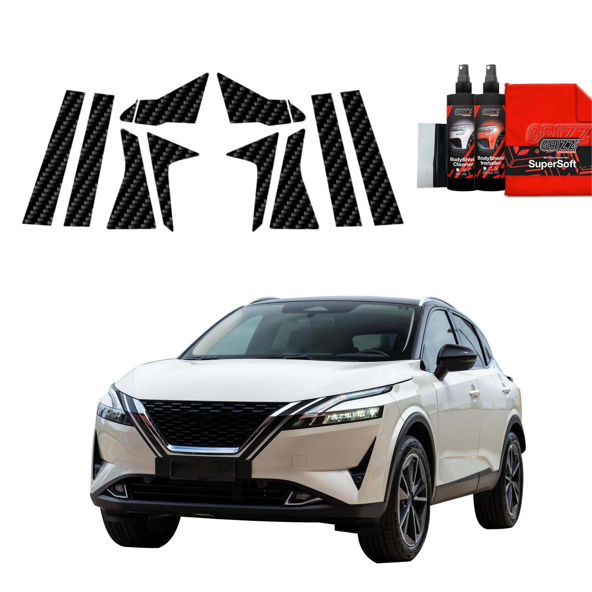 Protective film for exterior car parts – shields against scratches, chips, and scuffs