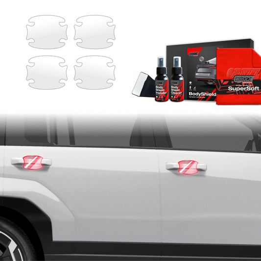 Protective film for exterior car parts – shields against scratches, chips, and scuffs