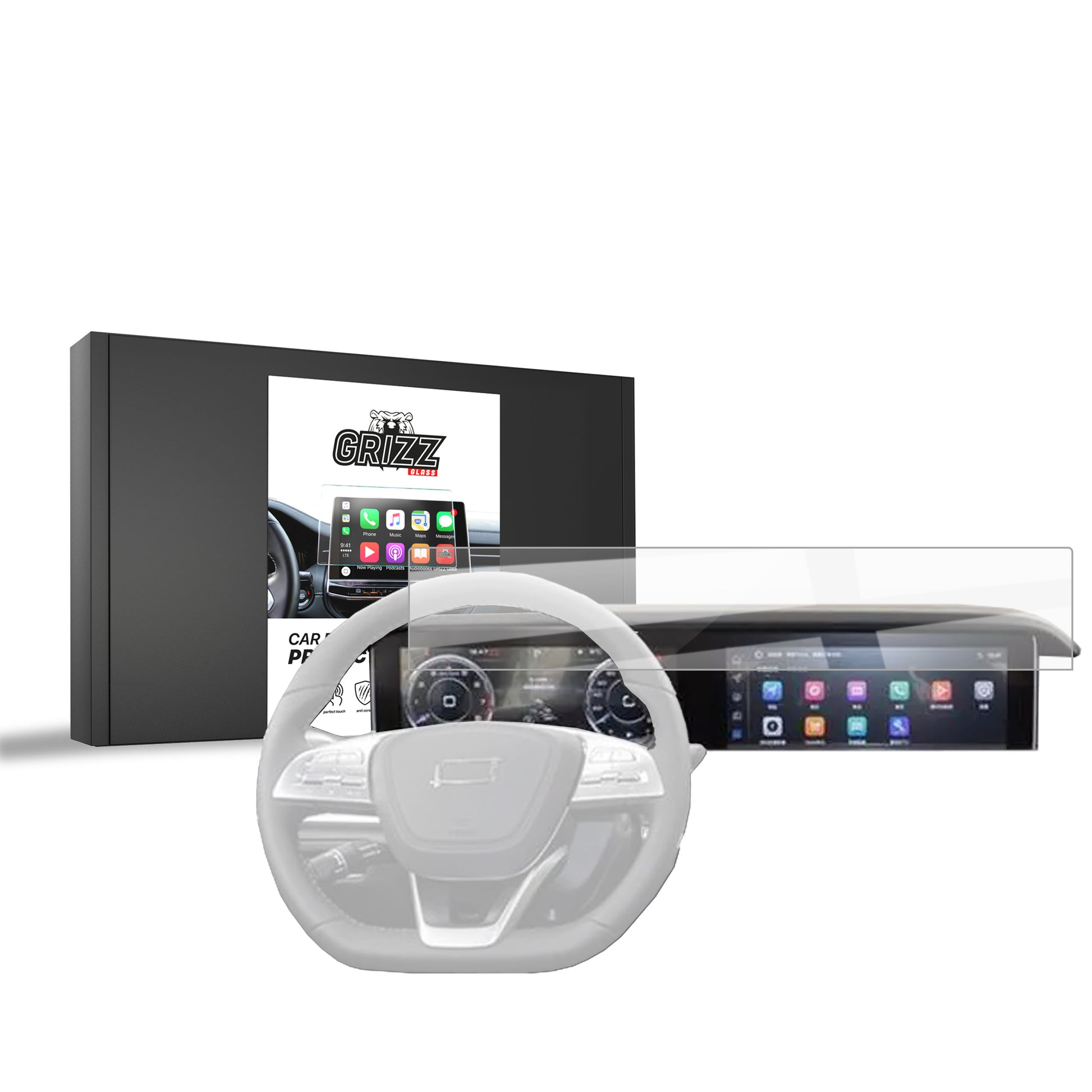 Protective film for car touchscreen display – anti-scratch and transparent