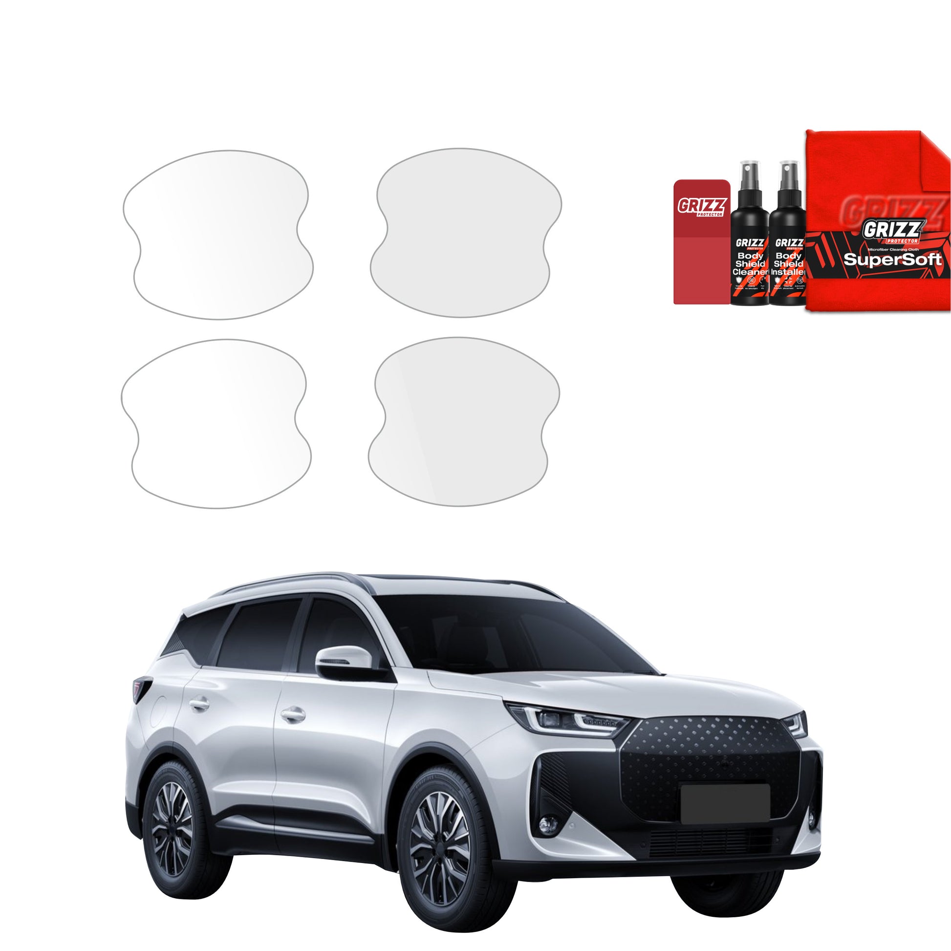 Protective film for exterior car parts – shields against scratches, chips, and scuffs