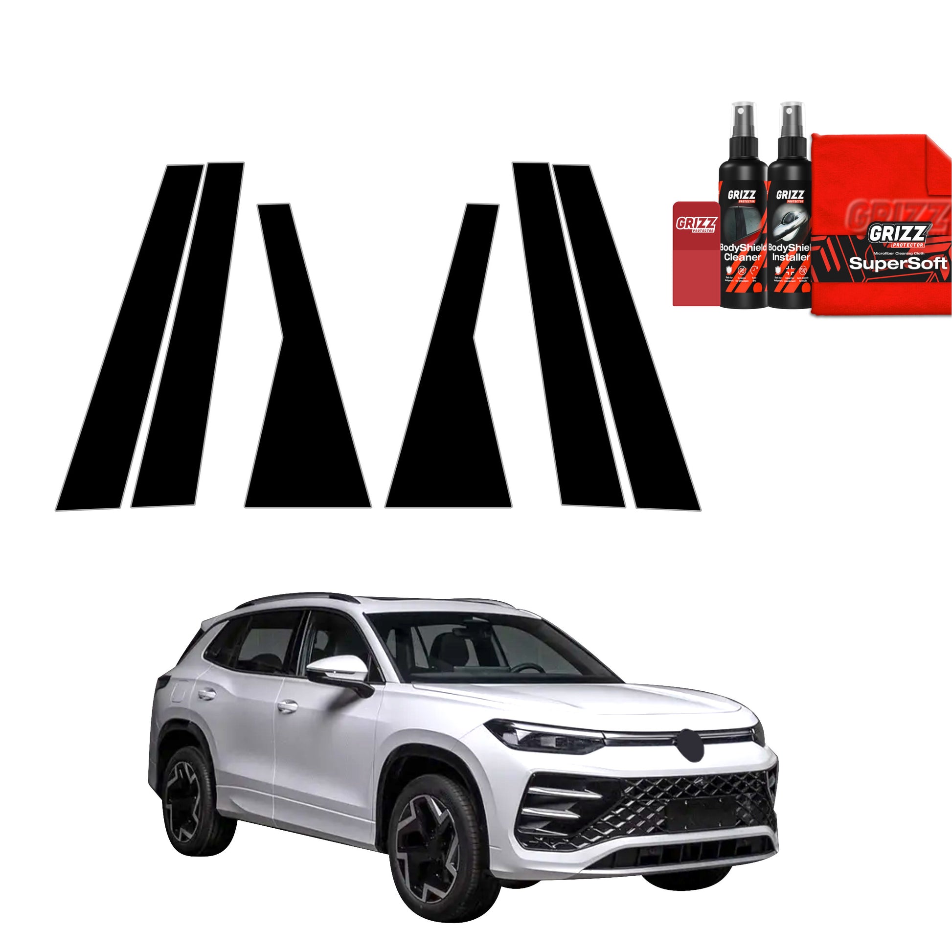 Protective film for exterior car parts – shields against scratches, chips, and scuffs