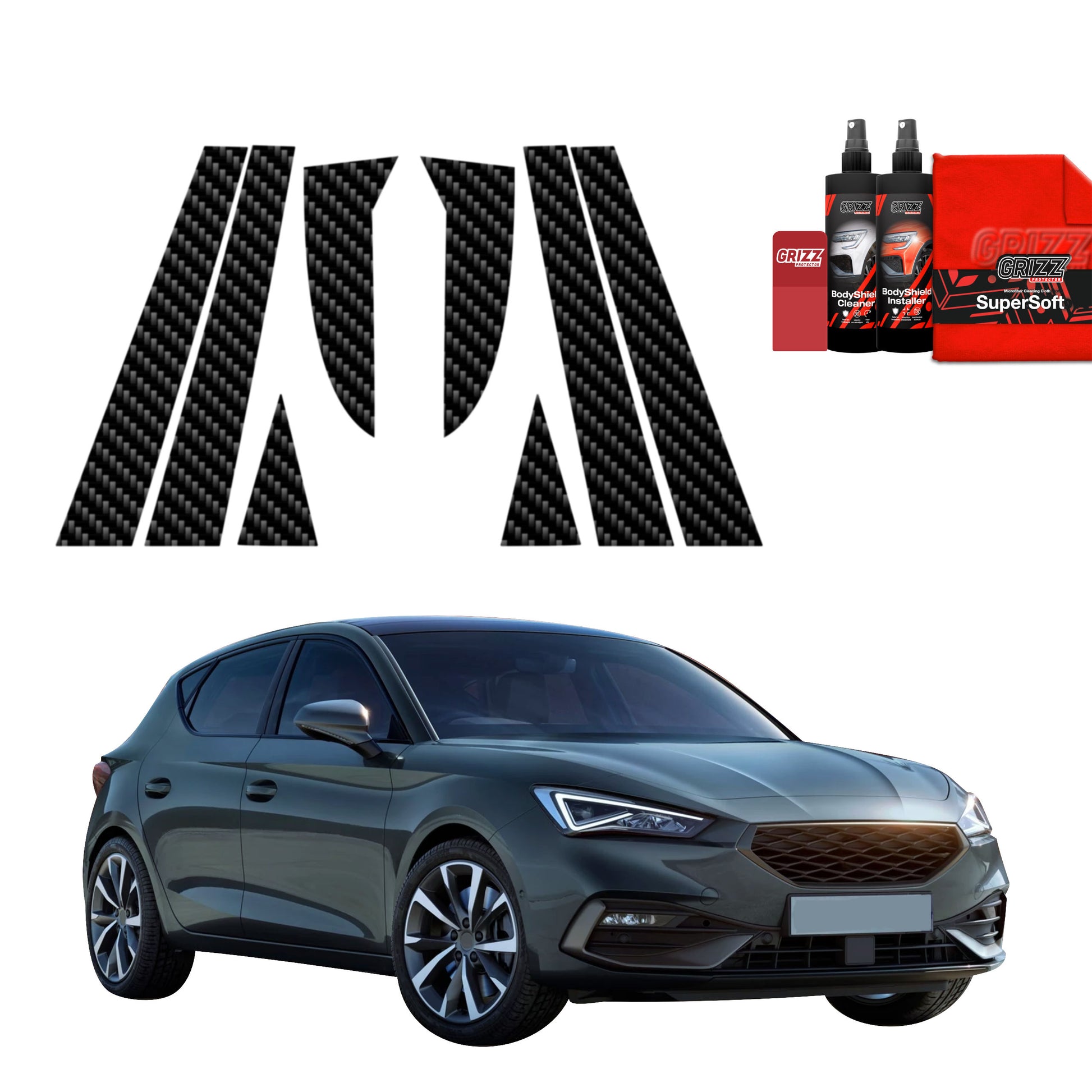 Protective film for exterior car parts – shields against scratches, chips, and scuffs