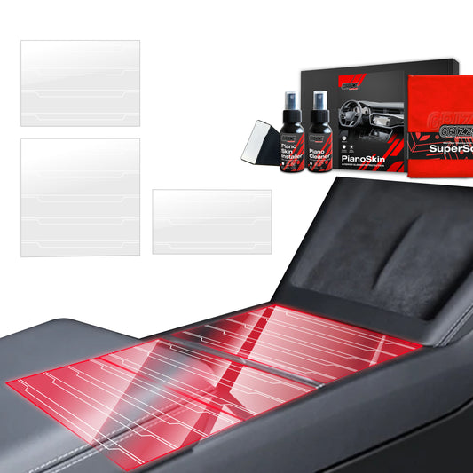 Scratch-resistant film for automotive interior elements