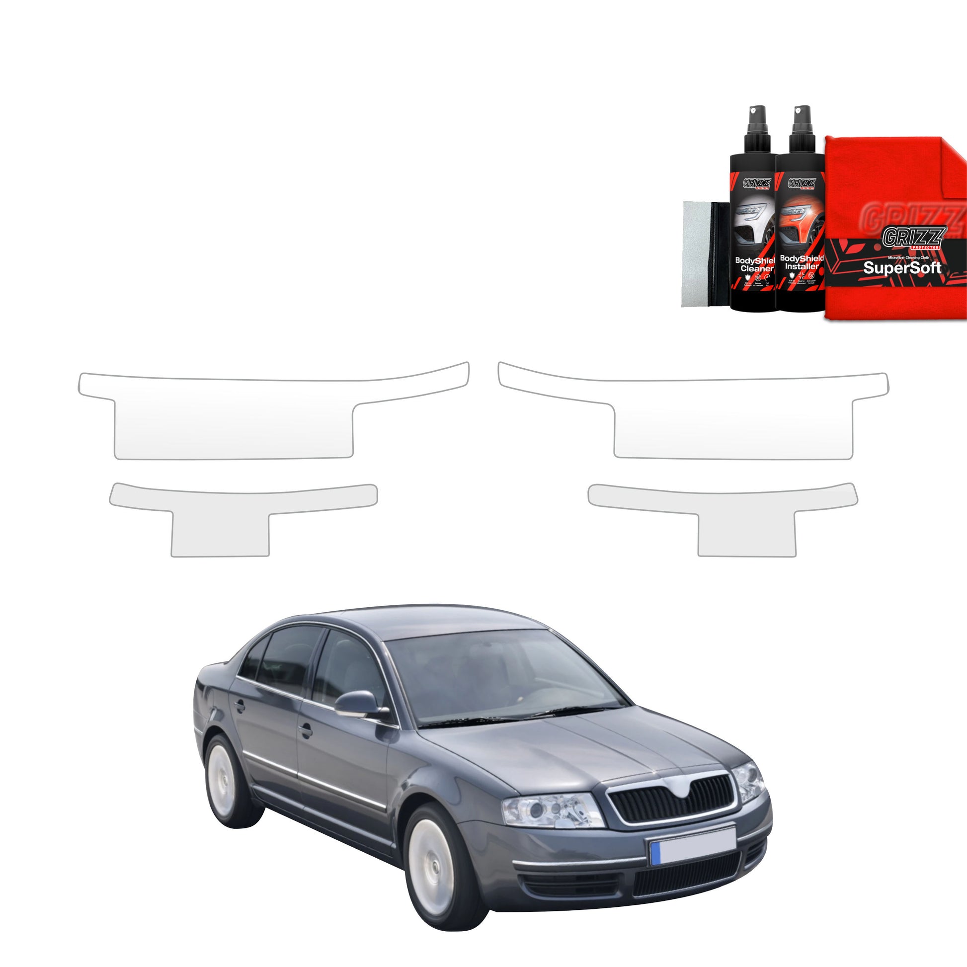 Protective film for exterior car parts – shields against scratches, chips, and scuffs