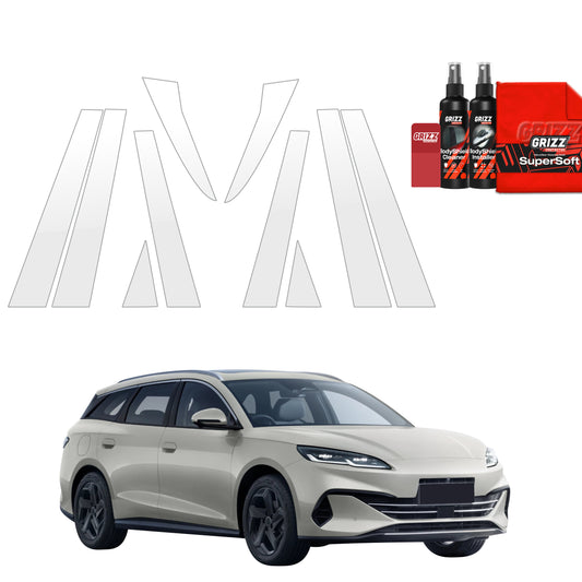 Protective film for exterior car parts – shields against scratches, chips, and scuffs