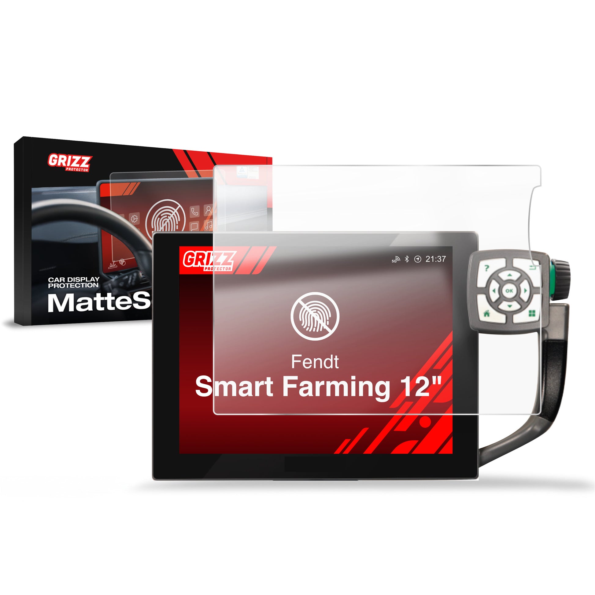 Anti-fingerprint screen protector for car touchscreen