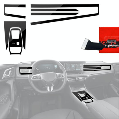 Scratch-resistant film for automotive interior elements