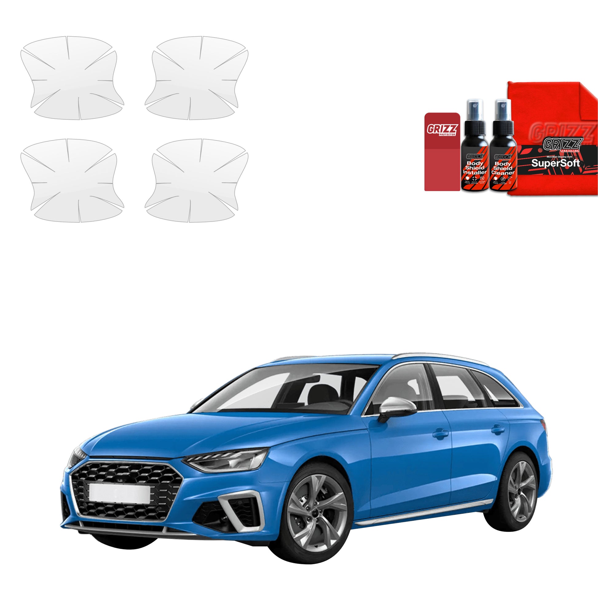 Protective film for exterior car parts – shields against scratches, chips, and scuffs