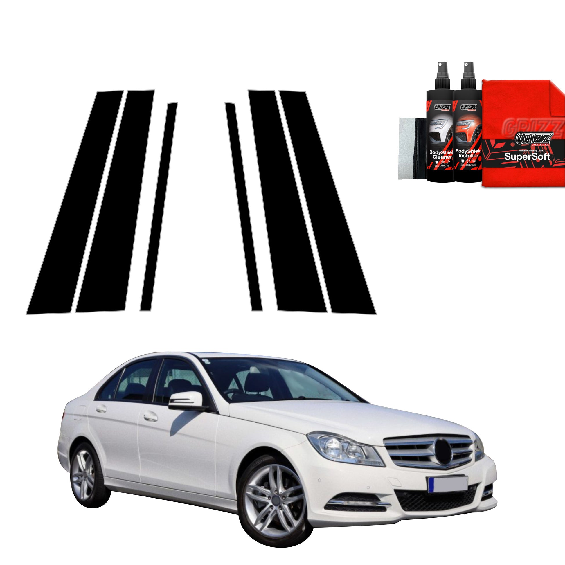 Protective film for exterior car parts – shields against scratches, chips, and scuffs