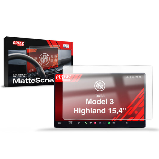 Anti-fingerprint screen protector for car touchscreen