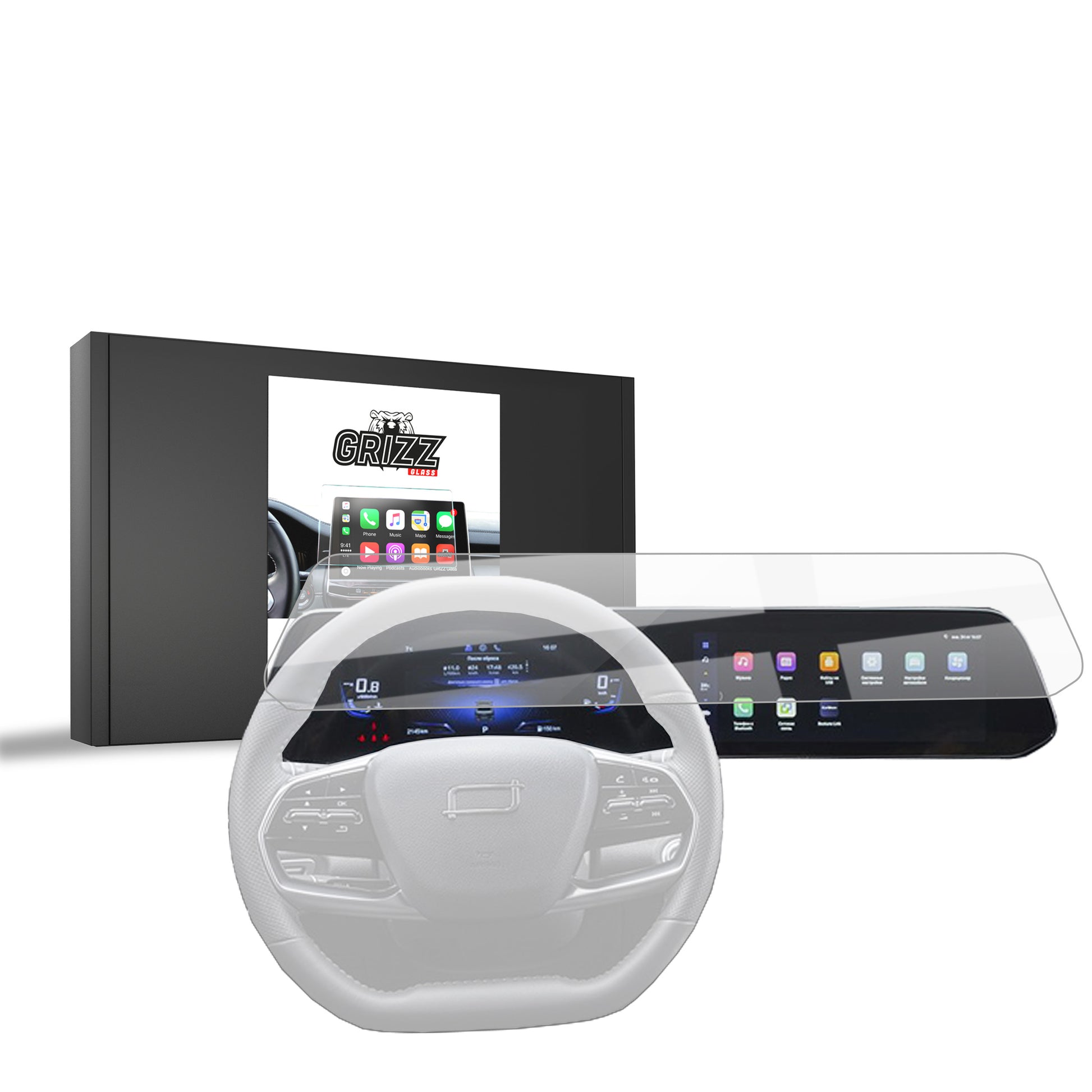 Protective film for car touchscreen display – anti-scratch and transparent