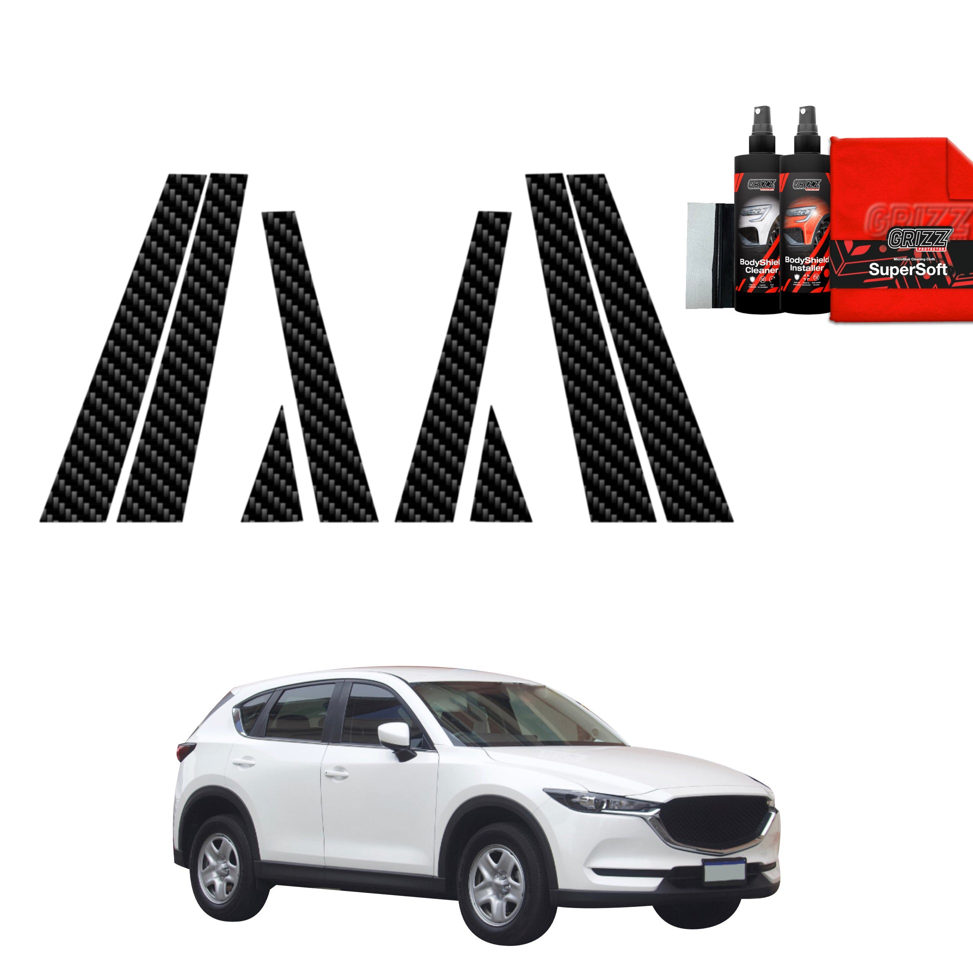 Protective film for exterior car parts – shields against scratches, chips, and scuffs