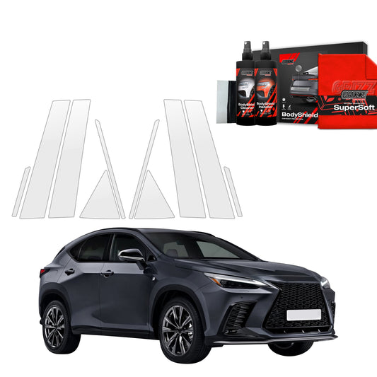 Protective film for exterior car parts – shields against scratches, chips, and scuffs