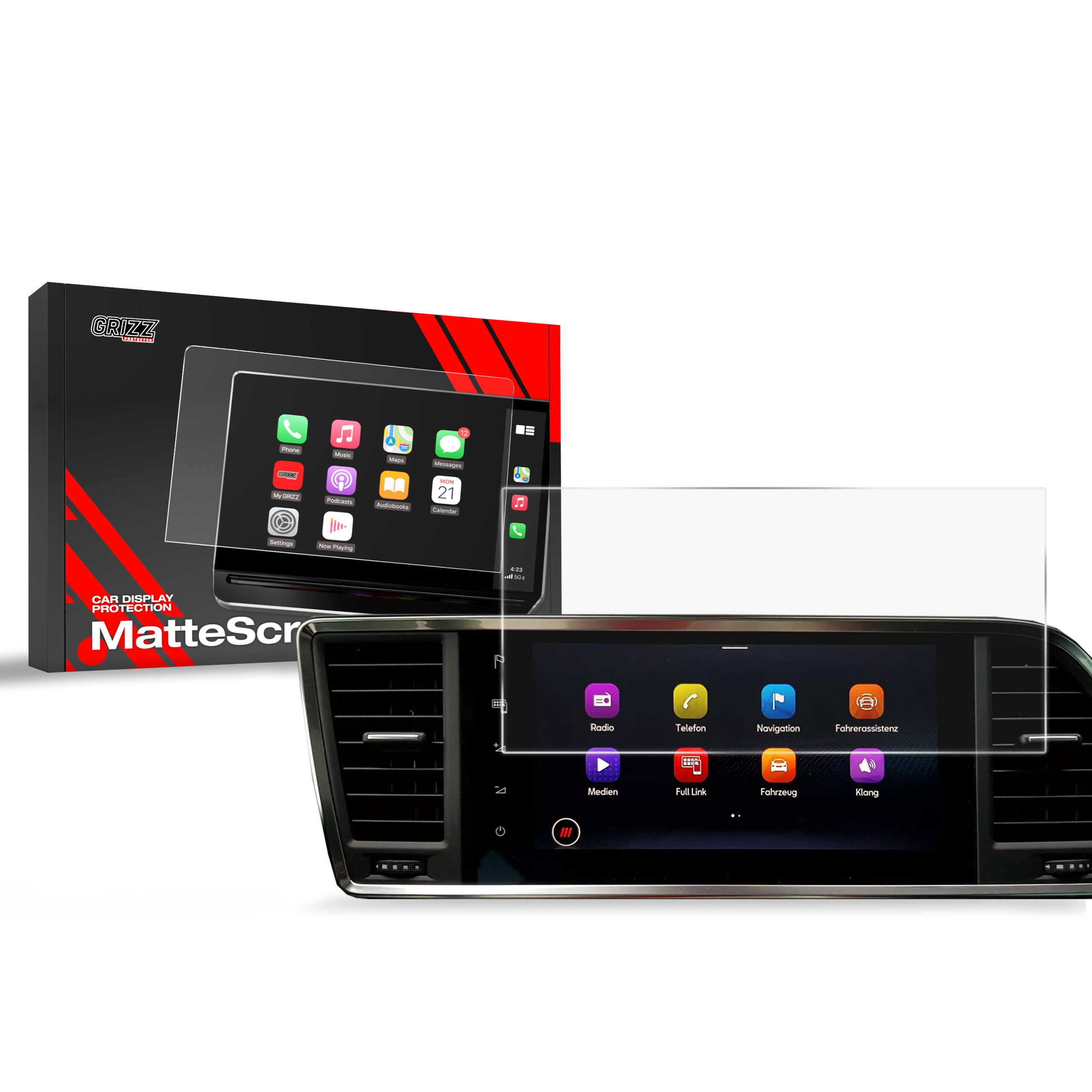Displayschutzfolies voor Seat - Mat & Helder