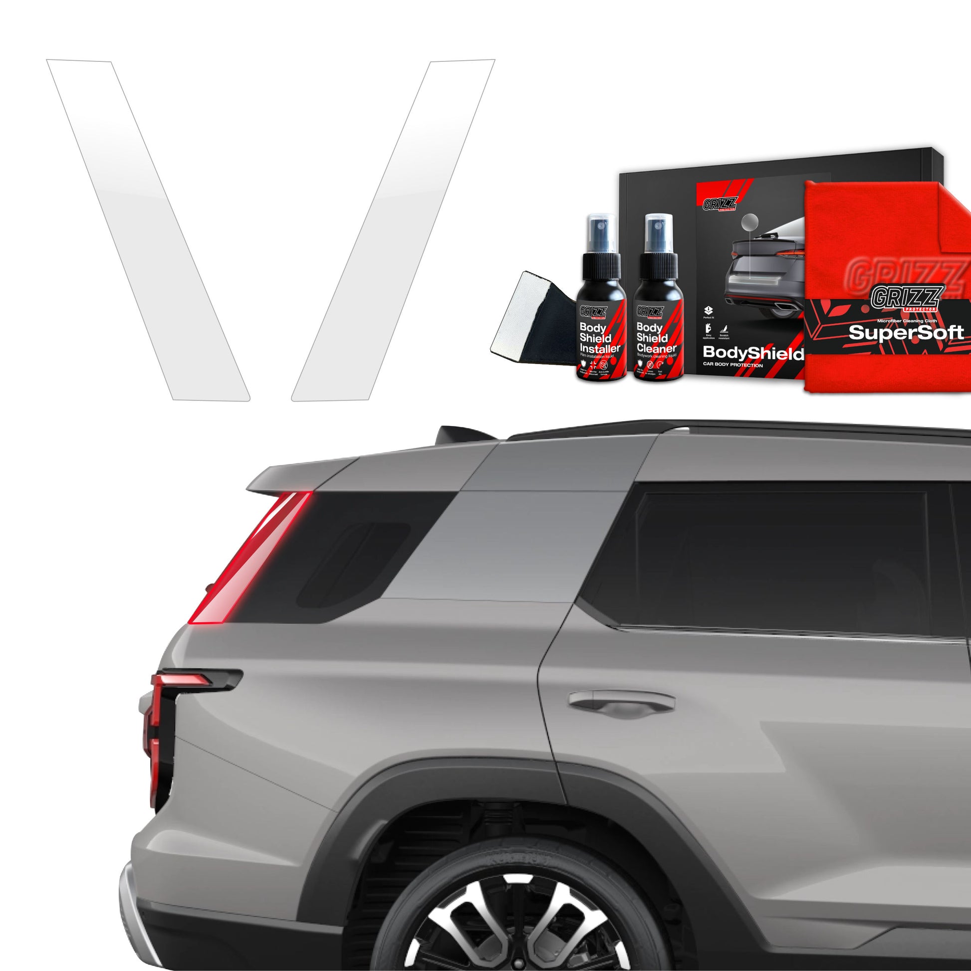 Protective film for exterior car parts – shields against scratches, chips, and scuffs