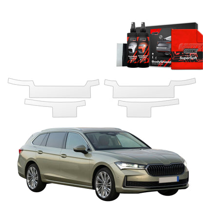 Protective film for exterior car parts – shields against scratches, chips, and scuffs