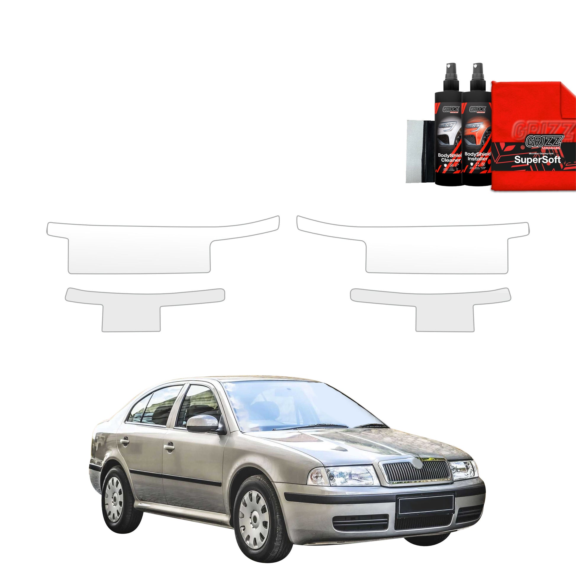 Protective film for exterior car parts – shields against scratches, chips, and scuffs