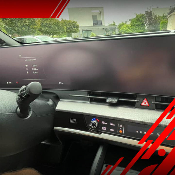 2in1 Displayschutzfolie für Kia Sportage 5 ver. L (2021-2024) Anti-Fingerprint, Matt