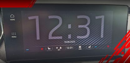 Displayschutzfolie für Skoda Octavia 4 10" Columbus/Bolero (2019-2024) Anti-Fingerprint, Matt