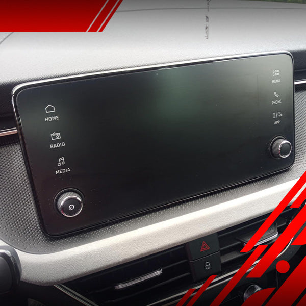 Displayschutzfolie für Skoda Scala 8,25" Bolero (2024-2026) Anti-Fingerprint, Matt