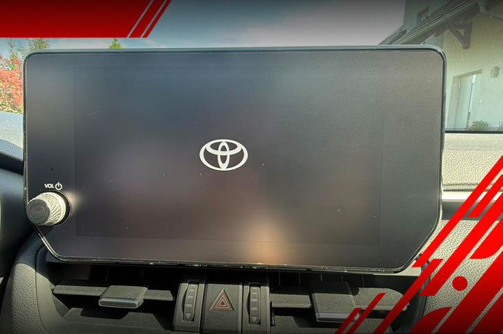 Displayschutzfolie für Toyota RAV4 5 (2019-2026) Anti-Fingerprint, Matt