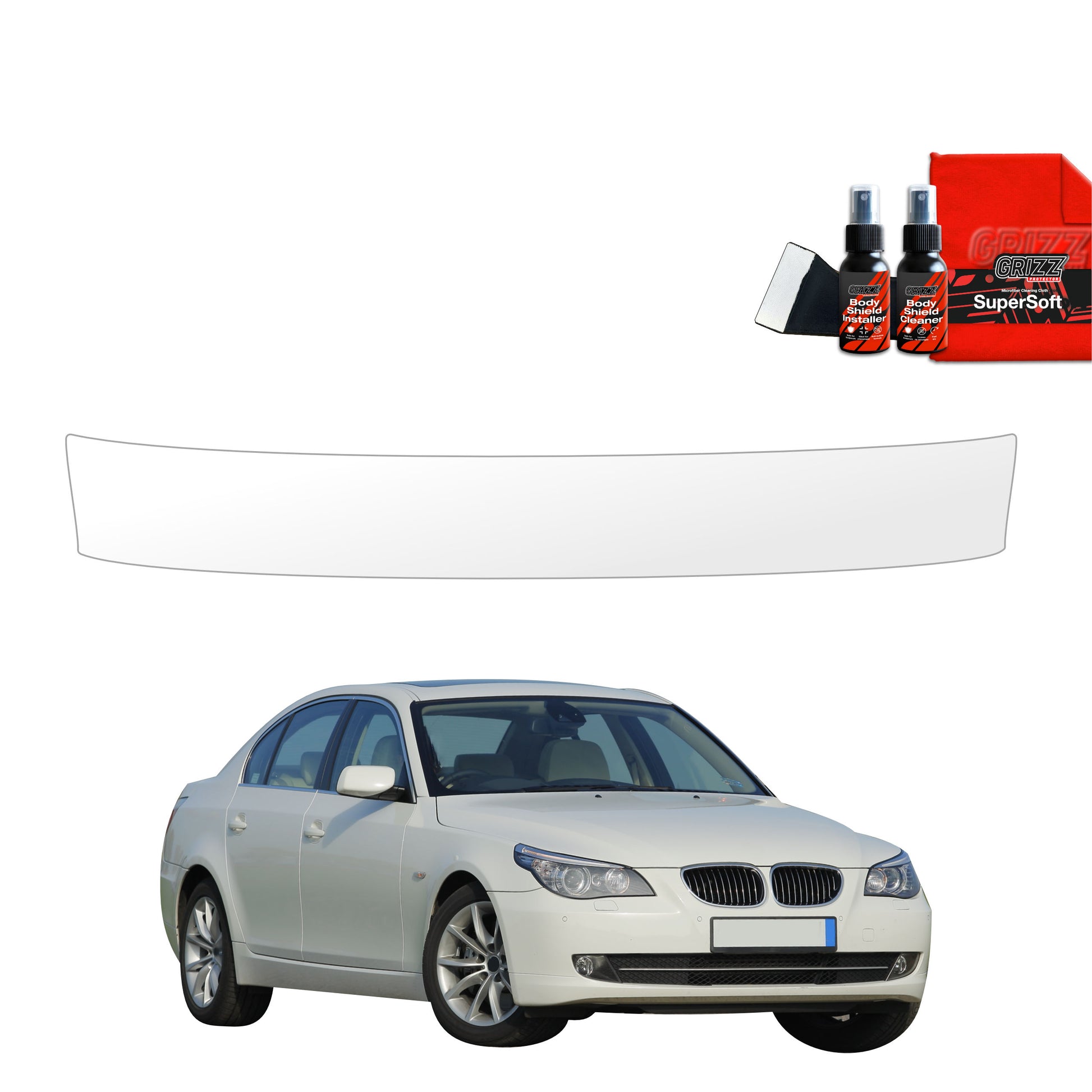 Protective film for exterior car parts – shields against scratches, chips, and scuffs