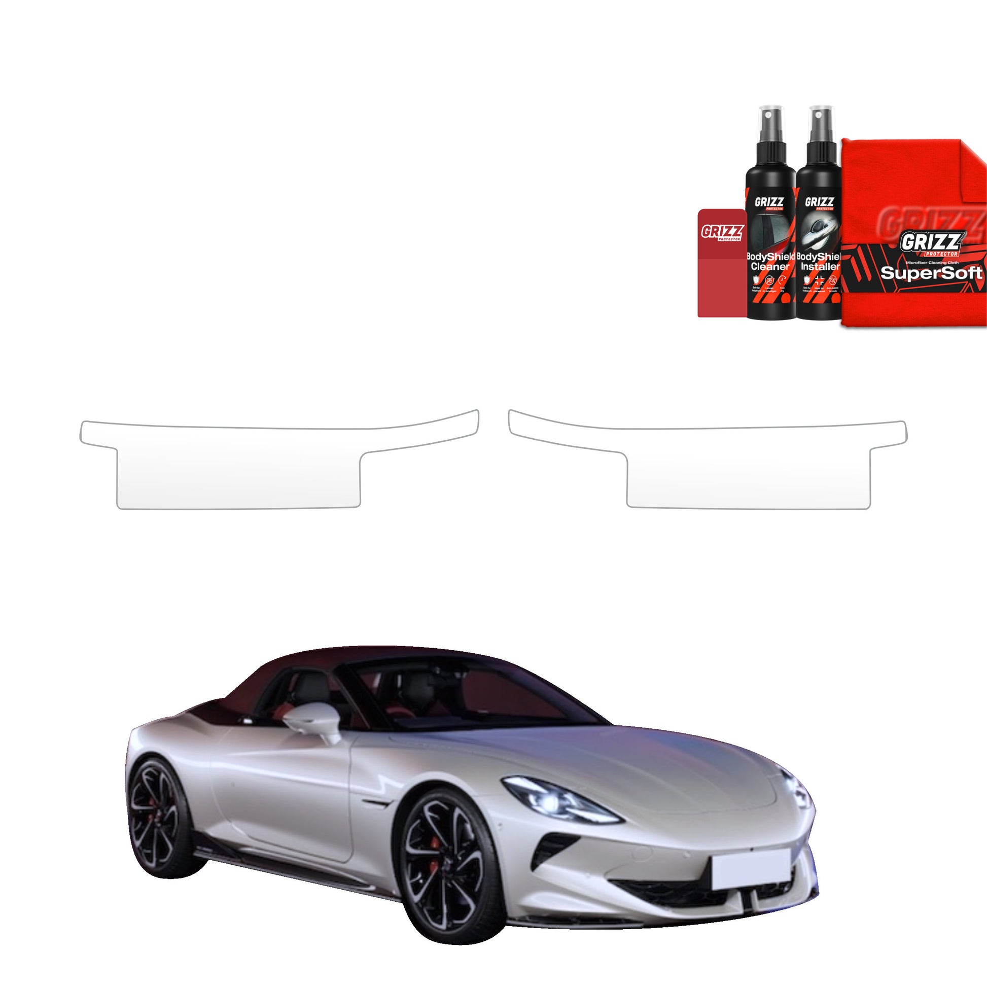 Protective film for exterior car parts – shields against scratches, chips, and scuffs