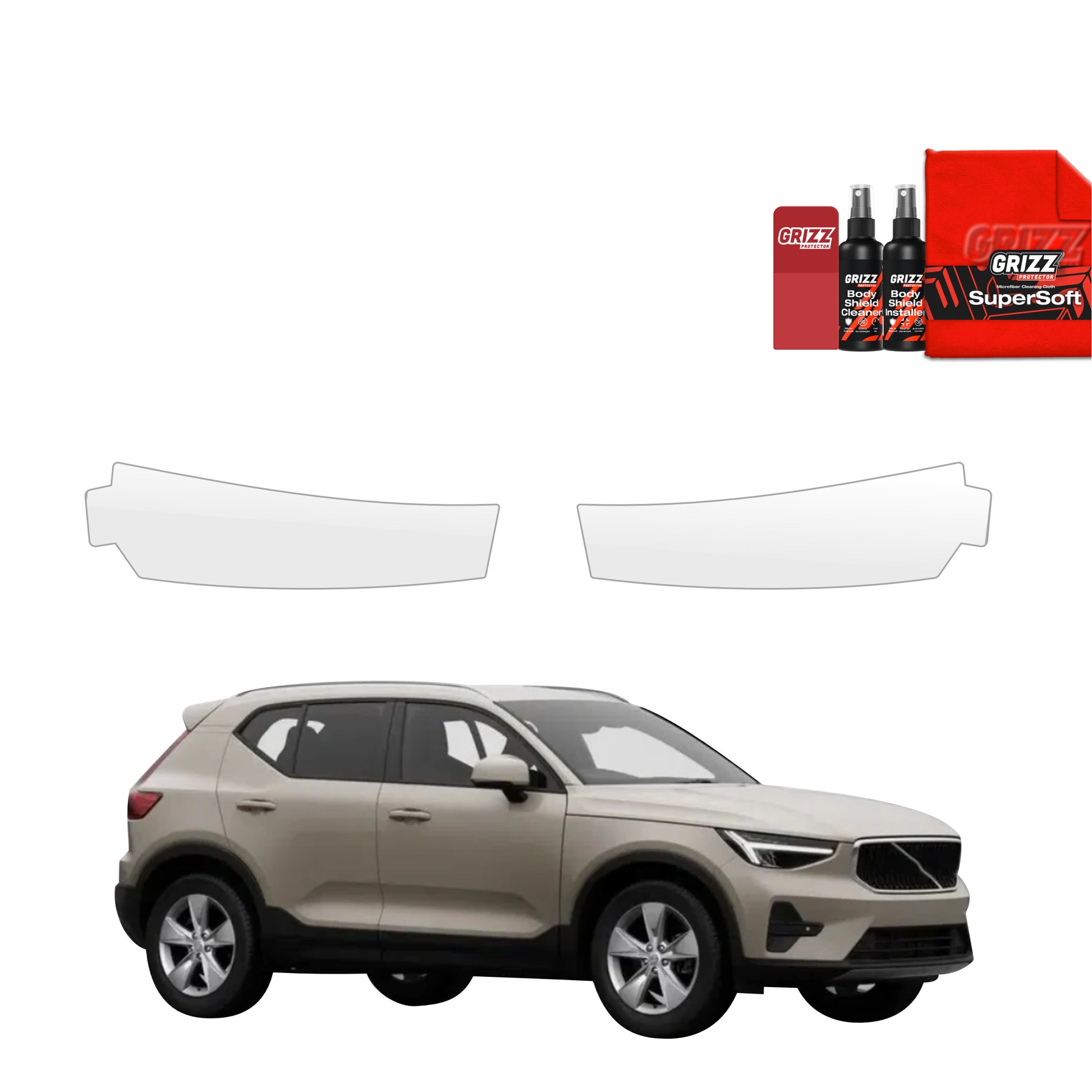 Protective film for exterior car parts – shields against scratches, chips, and scuffs