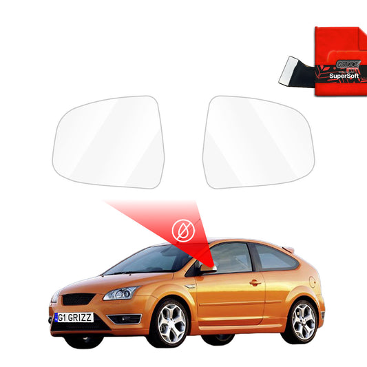 Rain protection film for exterior mirrors