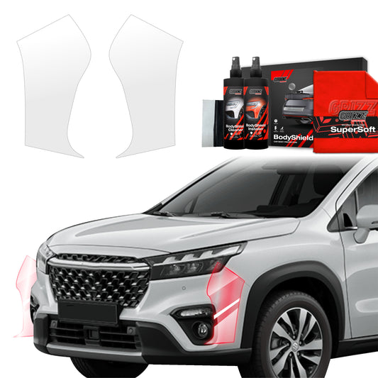 Protective film for exterior car parts – shields against scratches, chips, and scuffs