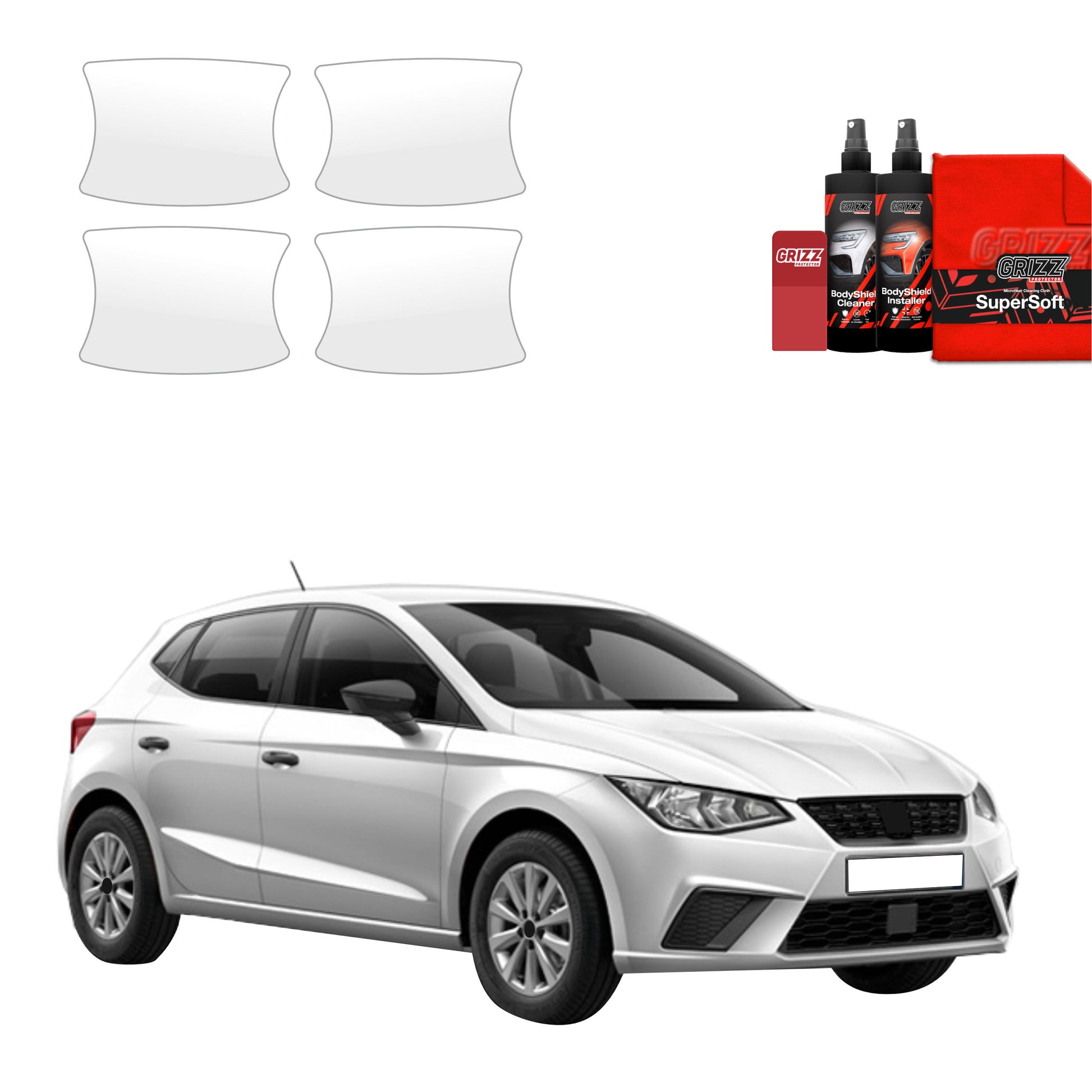 Protective film for exterior car parts – shields against scratches, chips, and scuffs