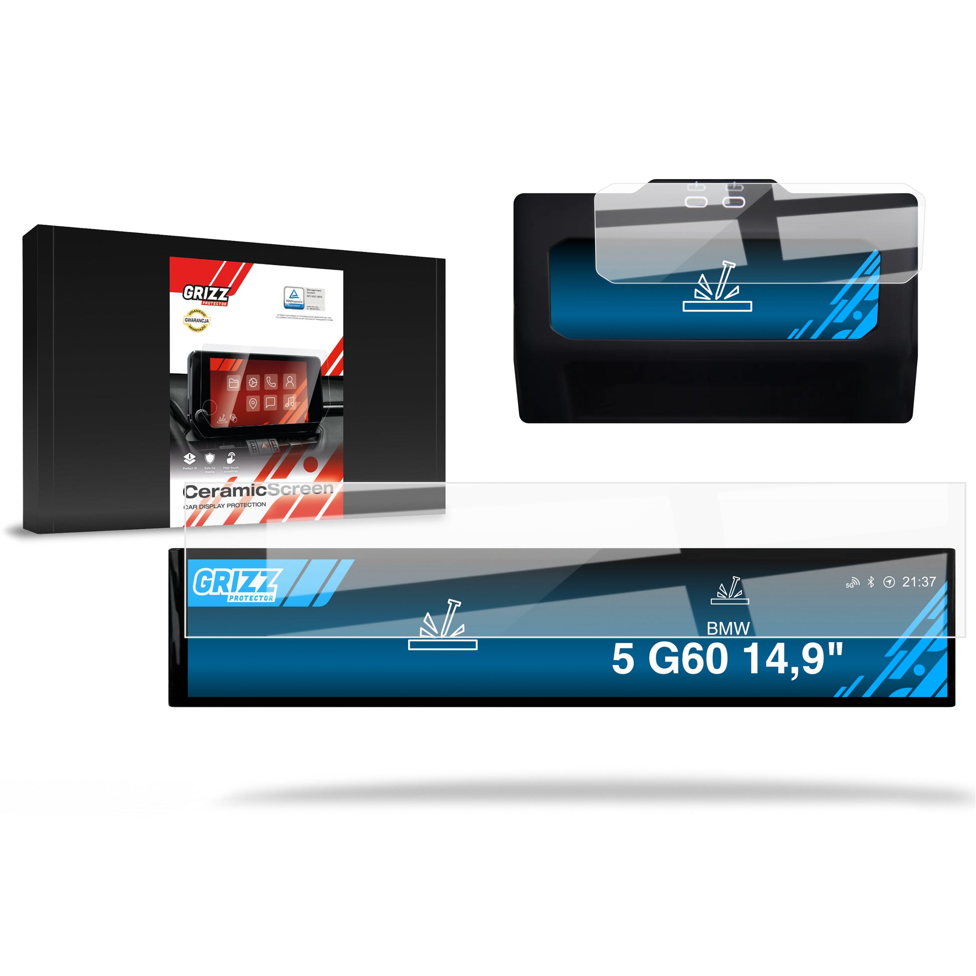 Protective film for car touchscreen display – anti-scratch and transparent