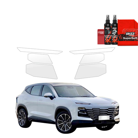 Protective film for exterior car parts – shields against scratches, chips, and scuffs
