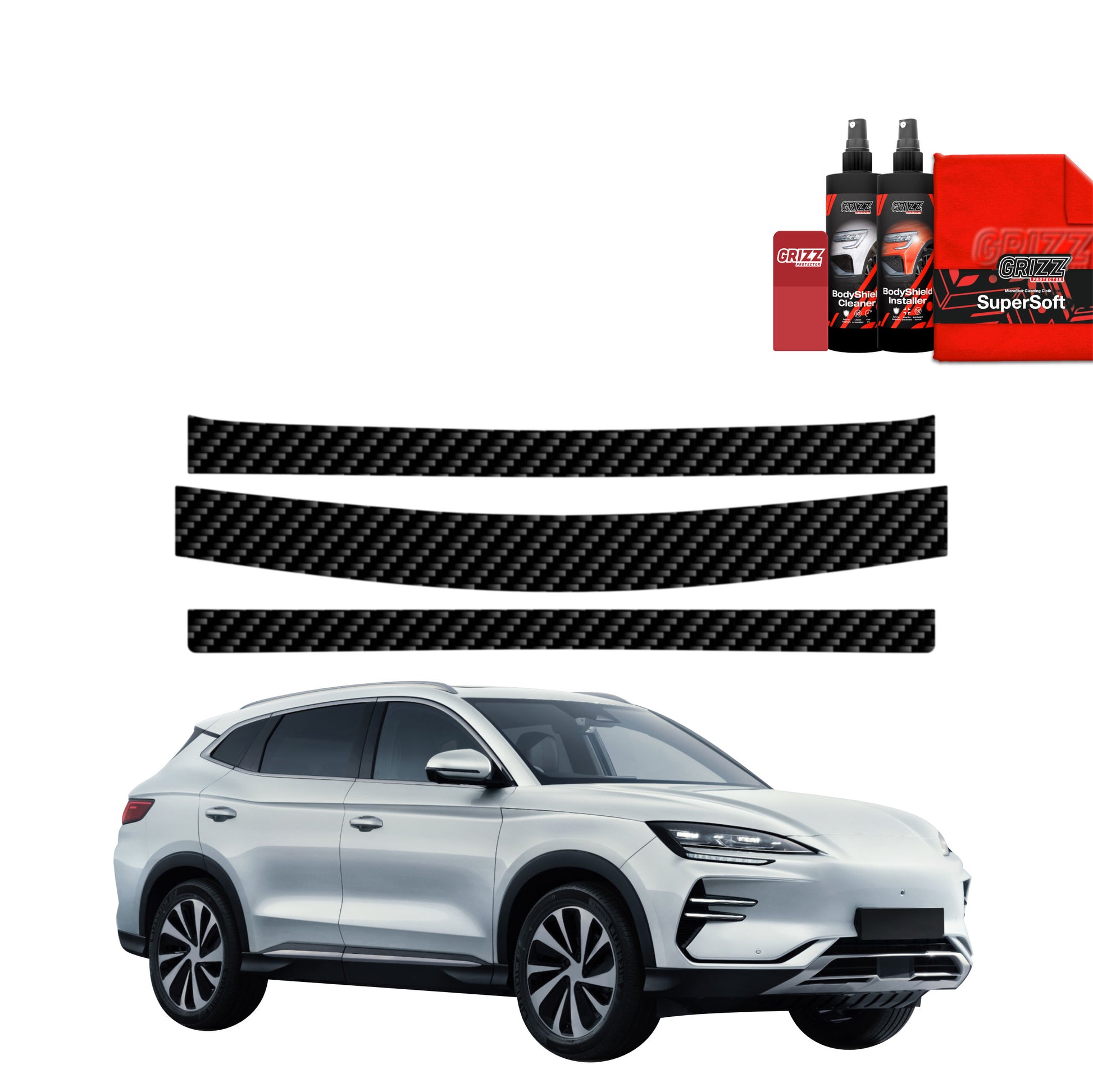 Protective film for exterior car parts – shields against scratches, chips, and scuffs