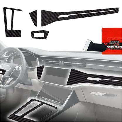 Scratch-resistant film for automotive interior elements