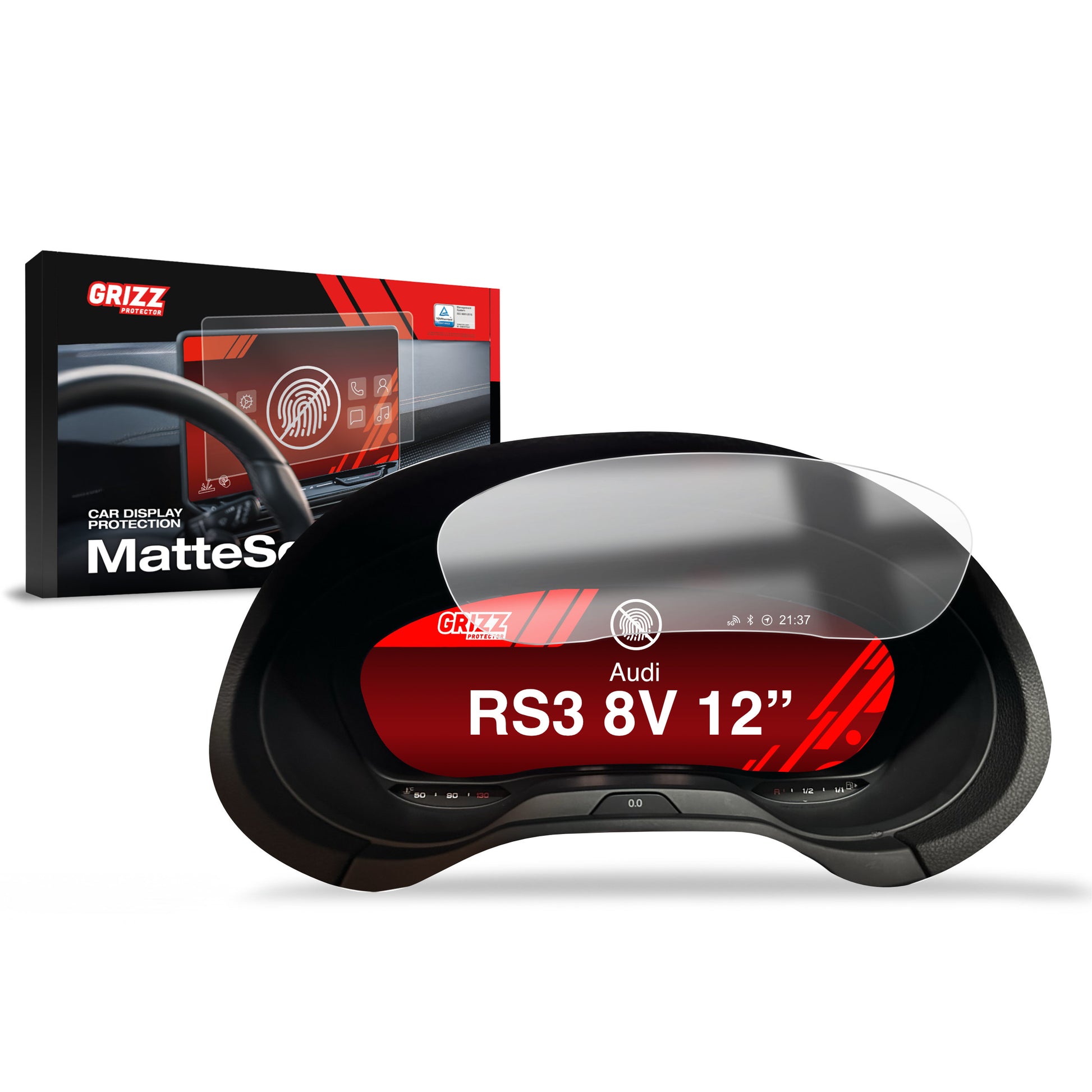 Scratch-resistant film for automotive interior elements