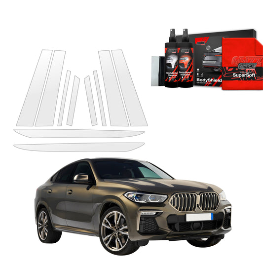 Protective film for exterior car parts – shields against scratches, chips, and scuffs