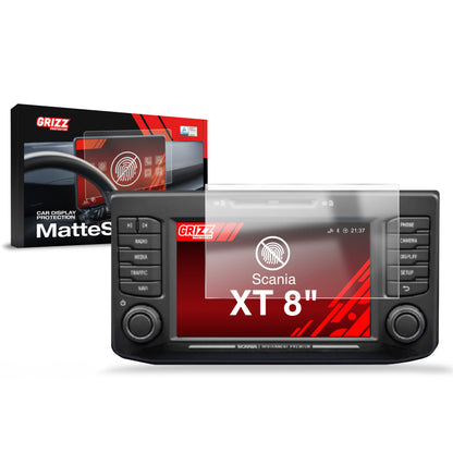 Scratch-resistant film for automotive interior elements